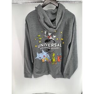 Universal Studios Orlando Resort Full zip hoodie Dr.Seuss Large